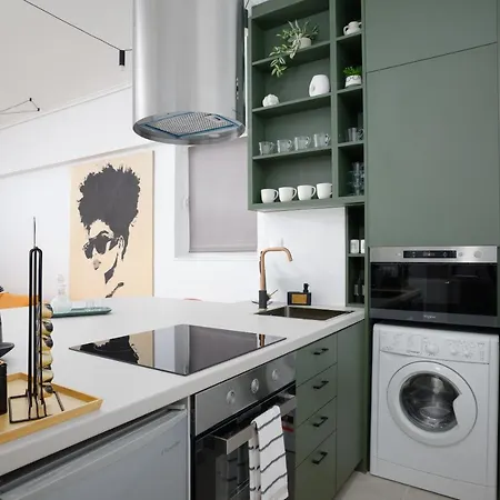 H Experience - Funky 1Bd Apartment In Vibrant Nea Smirni Athens Exterior photo